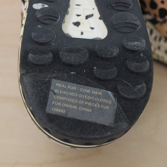 Steve Madden Cliff Animal Print Wedge Sneakers - Picture 9 of 10